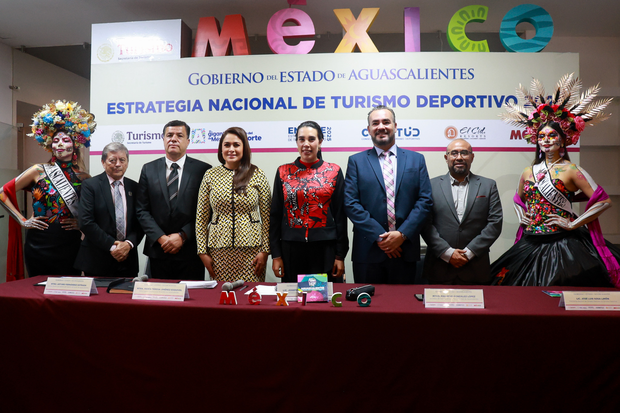 Desde la Secretaría de Turismo Federal, Tere Jiménez anuncia que Aguascalientes será sede de 4 eventos nacionales deportivos