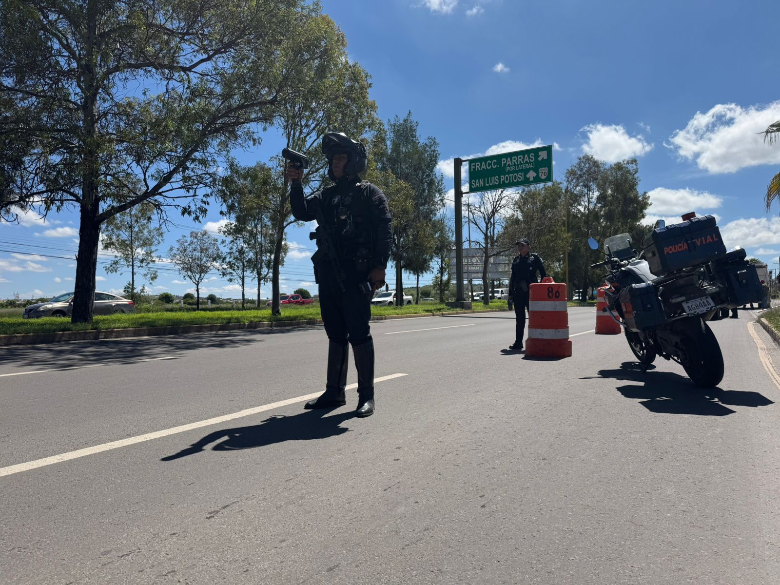 Policía Municipal continúa con el operativo radar para prevenir accidentes por exceso de velocidad