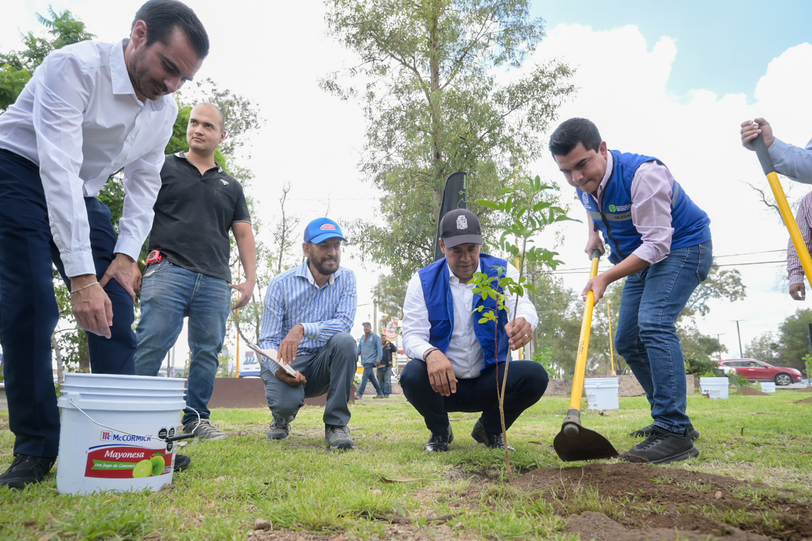 Realiza Municipio de Aguascalientes arborización en Canal Interceptor