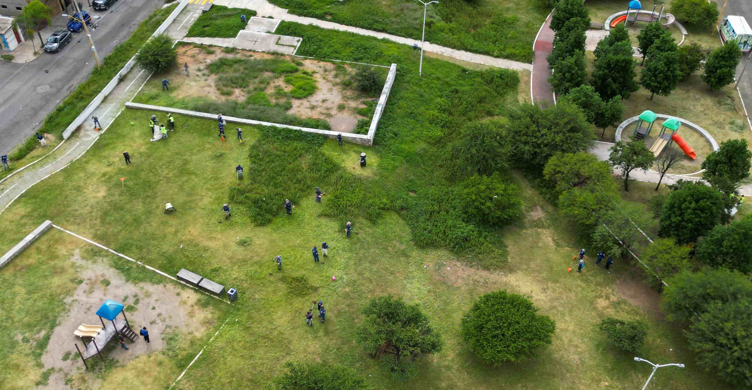 Mega operativo de limpieza en VNSA; recolectan 36 toneladas de basura
