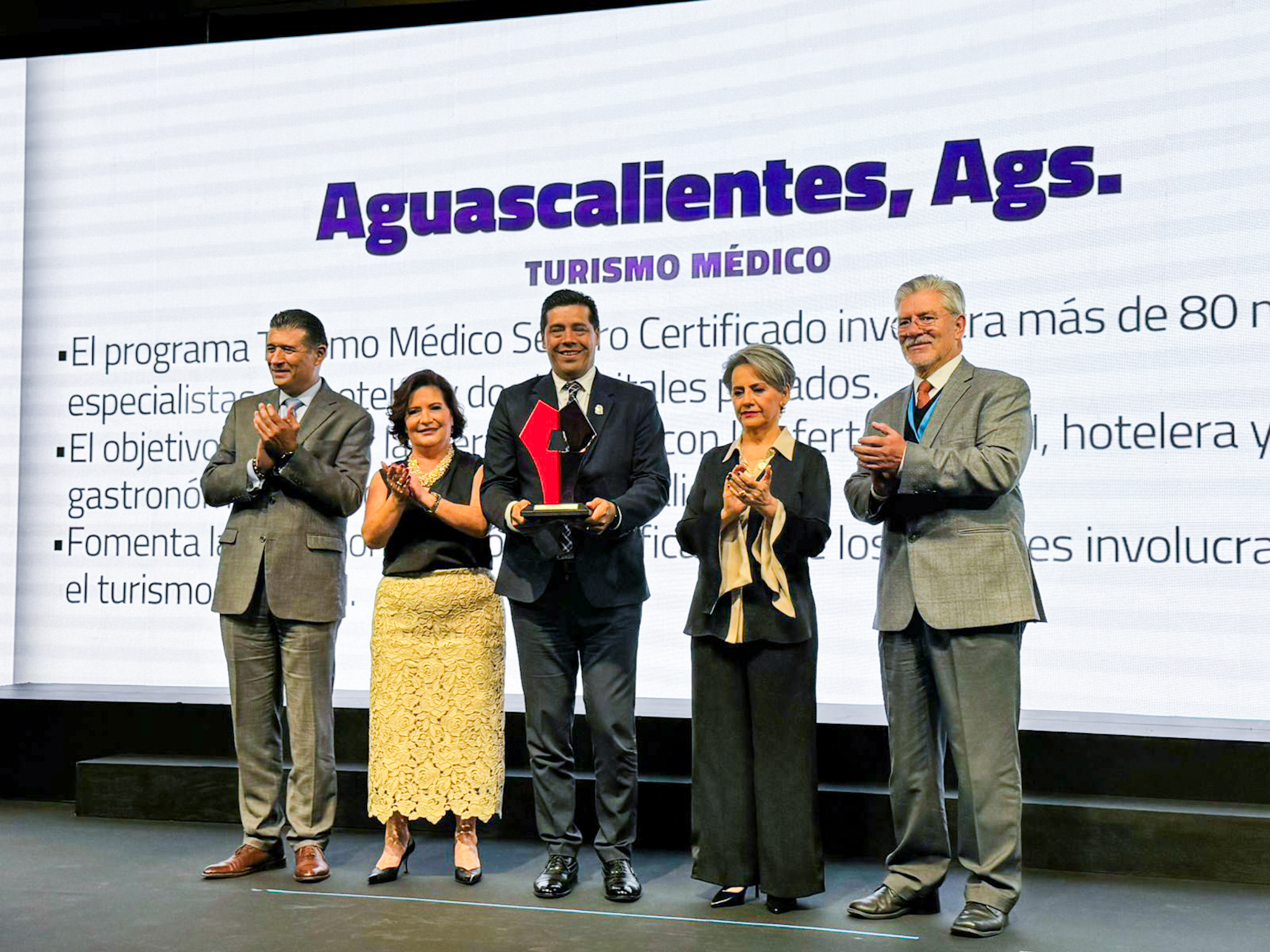 Recibe Municipio de Aguascalientes reconocimiento a nivel nacional por el programa  de Turismo Médico