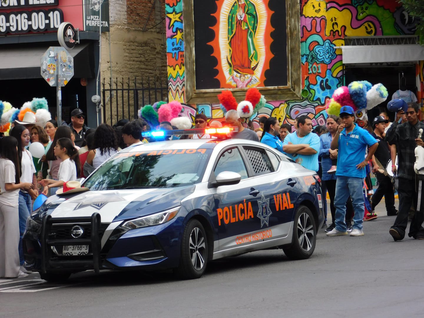 Anuncia Seguridad Pública Municipal cierres viales por peregrinación de transportistas.