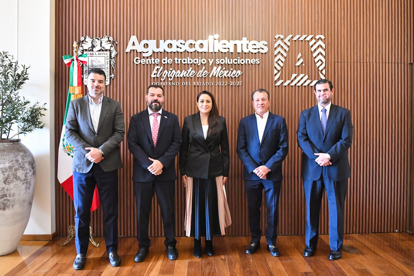 Avanza el establecimiento de la empresa MIYM en Aguascalientes con una inversión superior a los mil millones de pesos