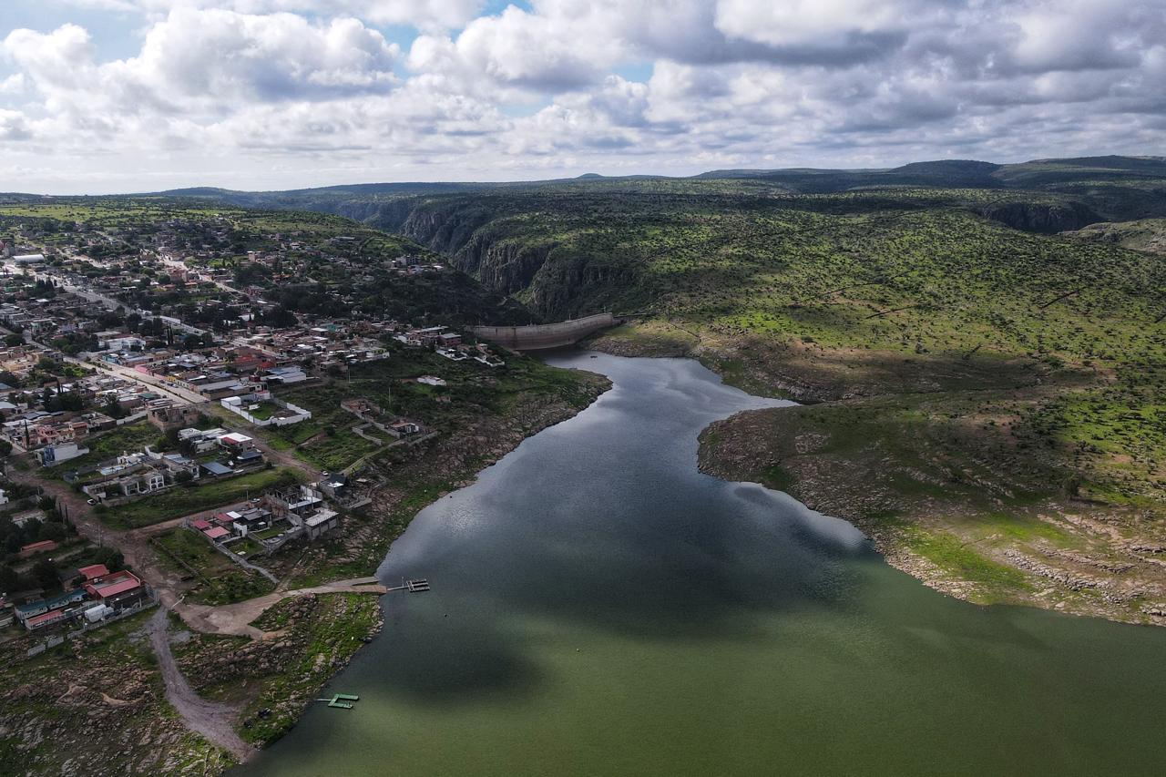 Presa Presa Plutarco Elías Calles alcanza 22.2 por ciento de su capacidad