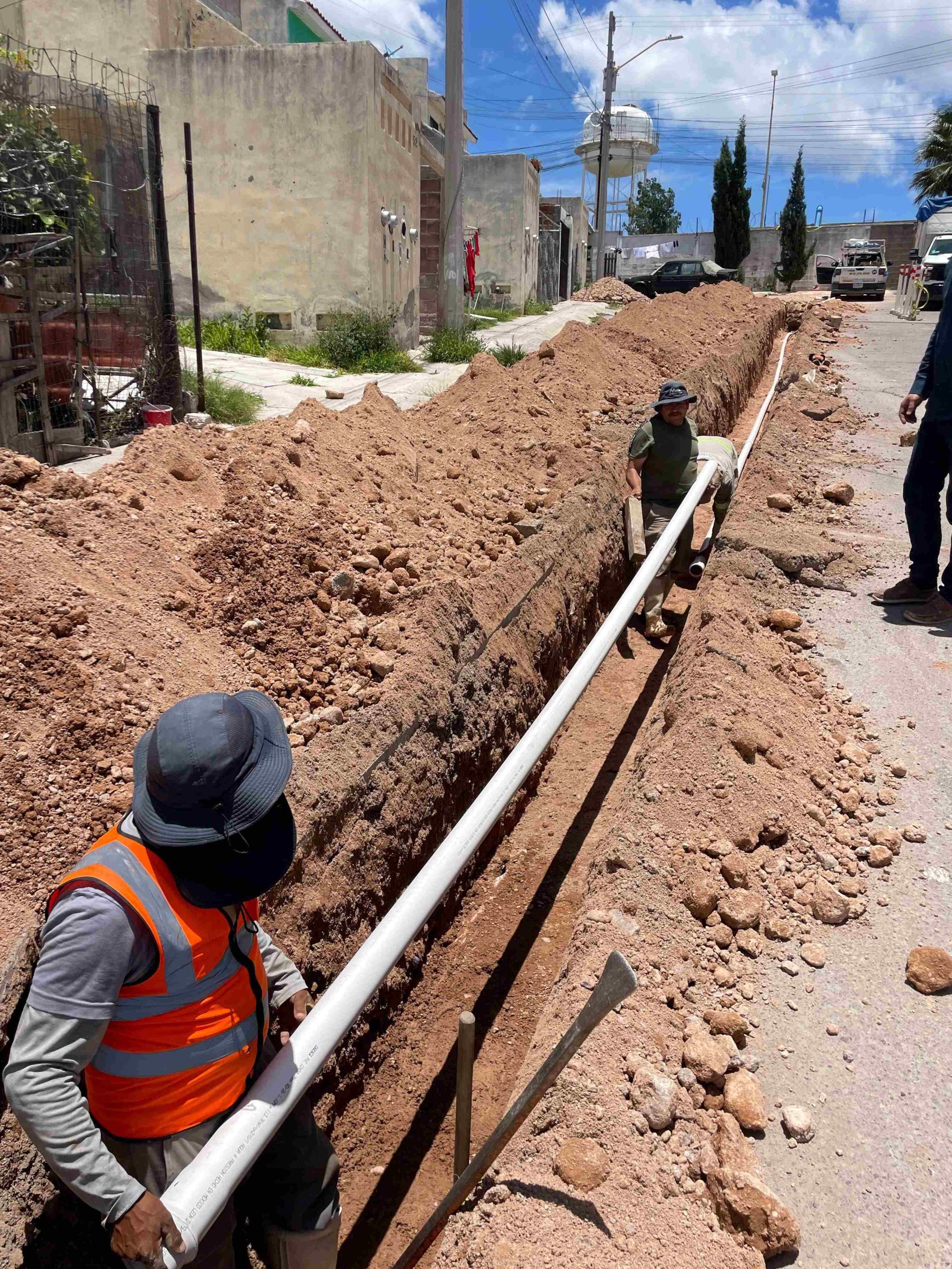Mejora MIAA infraestructura hidráulica en Villas de Nuestra Señora de la Asunción