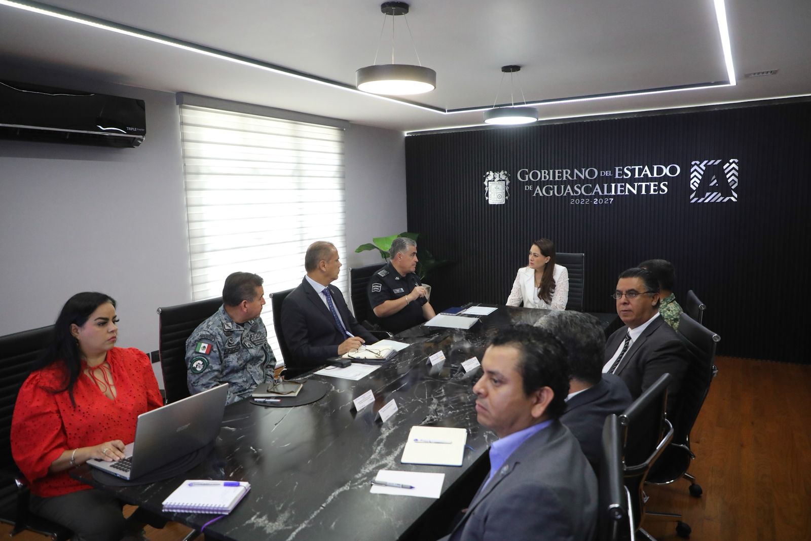 En Aguascalientes, fuerzas de seguridad reafirman su compromiso de preservar la paz social