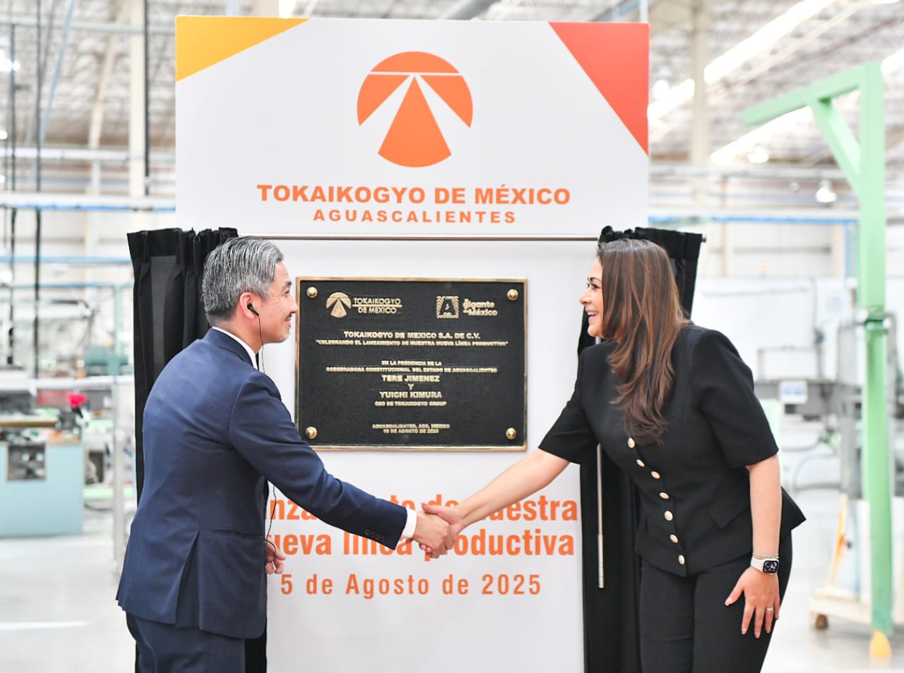 Aguascalientes reafirma su posición como gigante automotriz con inversión de 100 millones de pesos de la empresa Tokaikogyo