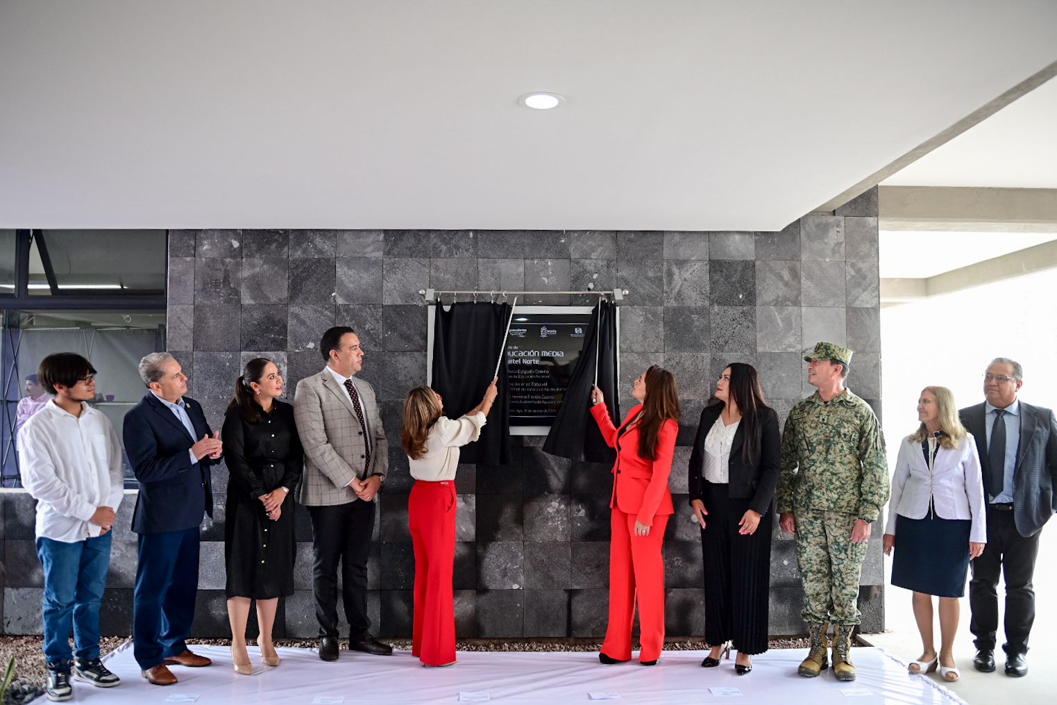 Inaugura Tere Jiménez nuevo Bachillerato de la Universidad Autónoma de Aguascalientes en Rincón de Romos