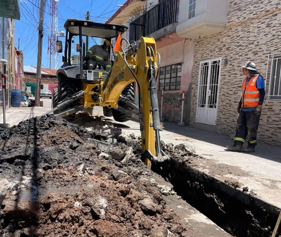 Rehabilita MIAA red de alcantarillado en la colonia San Pablo