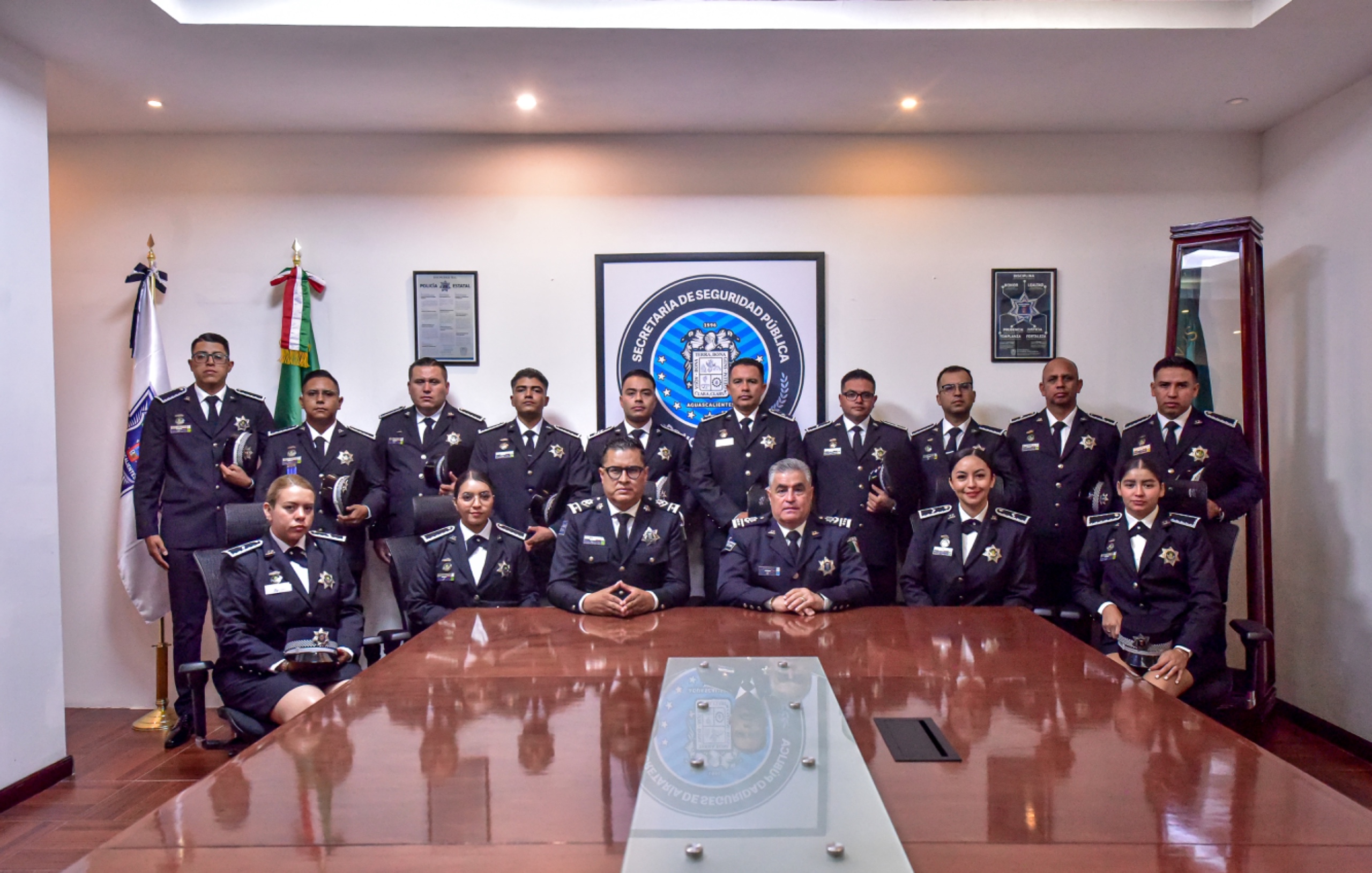 Policía de Carreteras de Aguascalientes se fortalece con capacitación internacional en Colombia