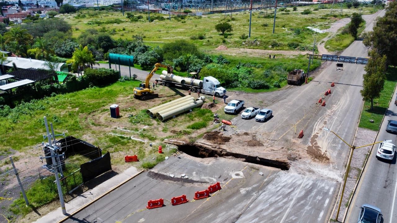 Inicia MIAA obras de rehabilitación de colector sanitario en Segundo Anillo de Circunvalación Oriente