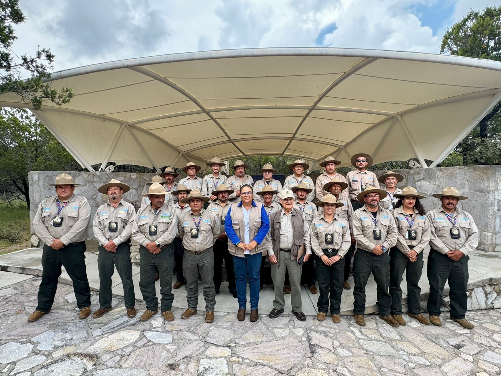 Gobierno de Aguascalientes rinde homenaje a sus Guardabosques por 50 años de servicio