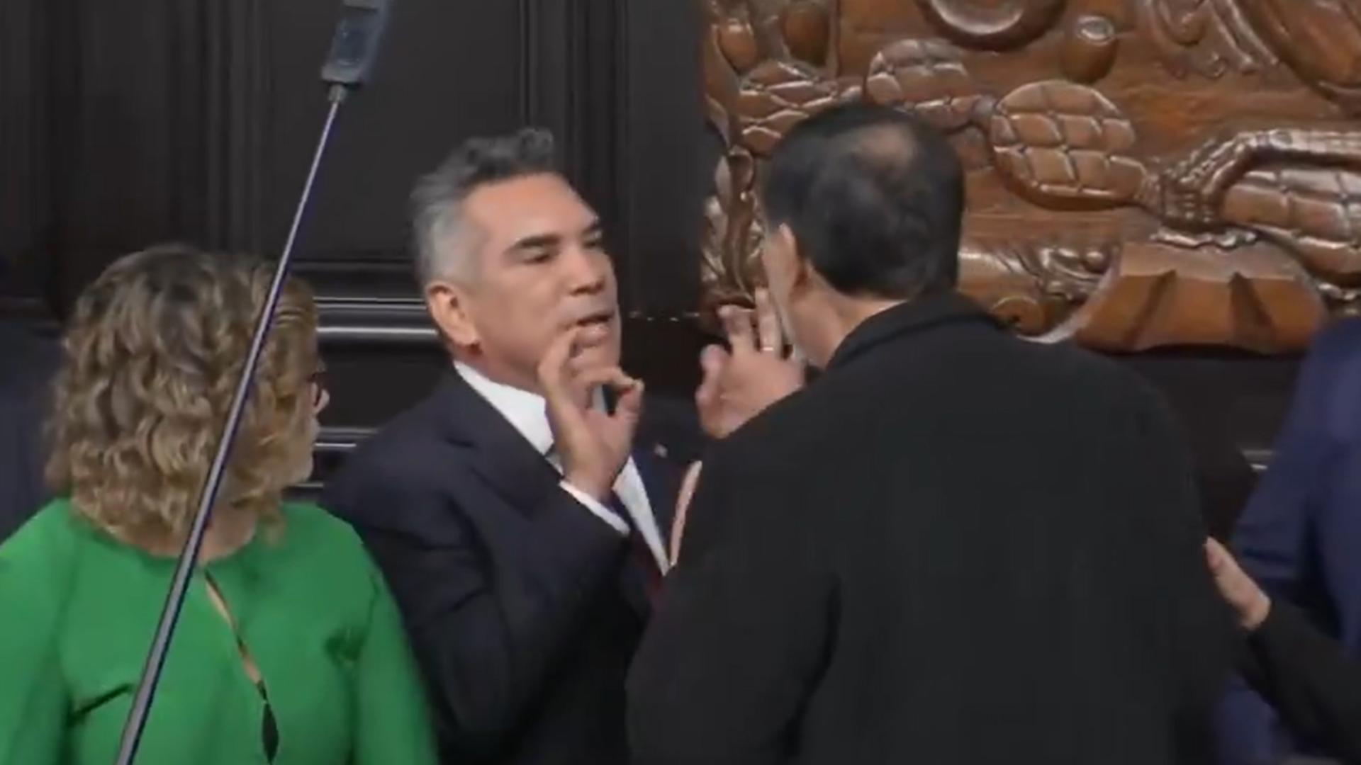 Noroña y “Alito” se enfrentan en la Permanente