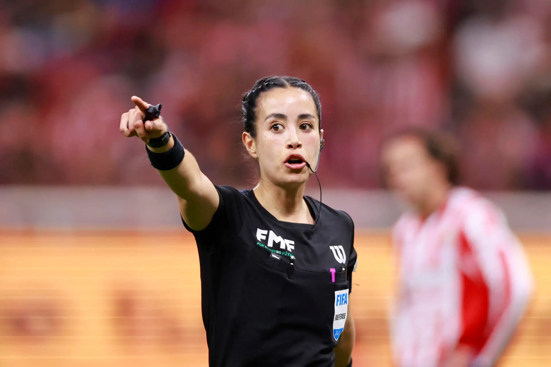 Gianni Infantino condena amenazas a la silbante mexicana Katia Itzel García