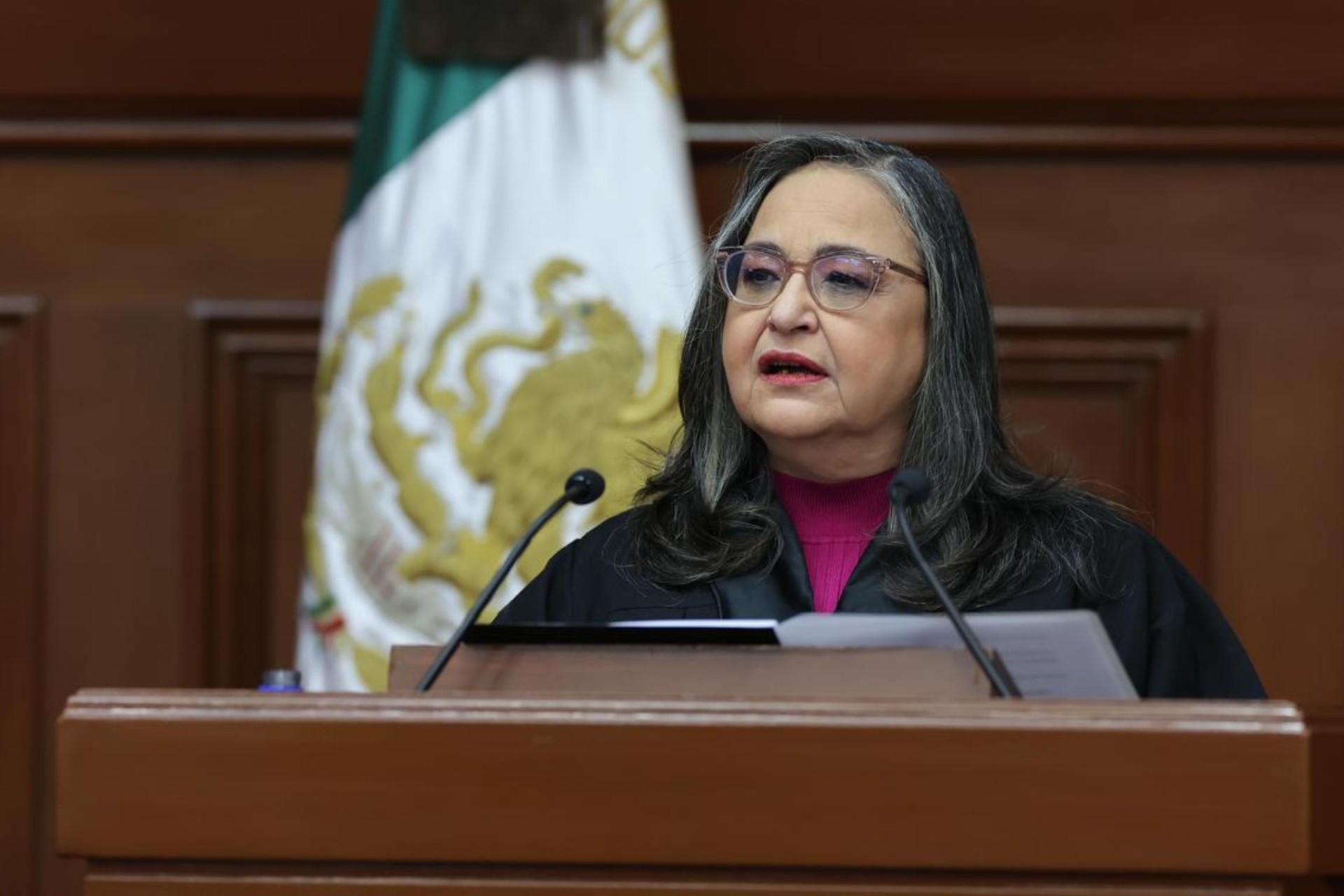 Defiende Norma Piña actuar de la SCJN ante “asedio político”