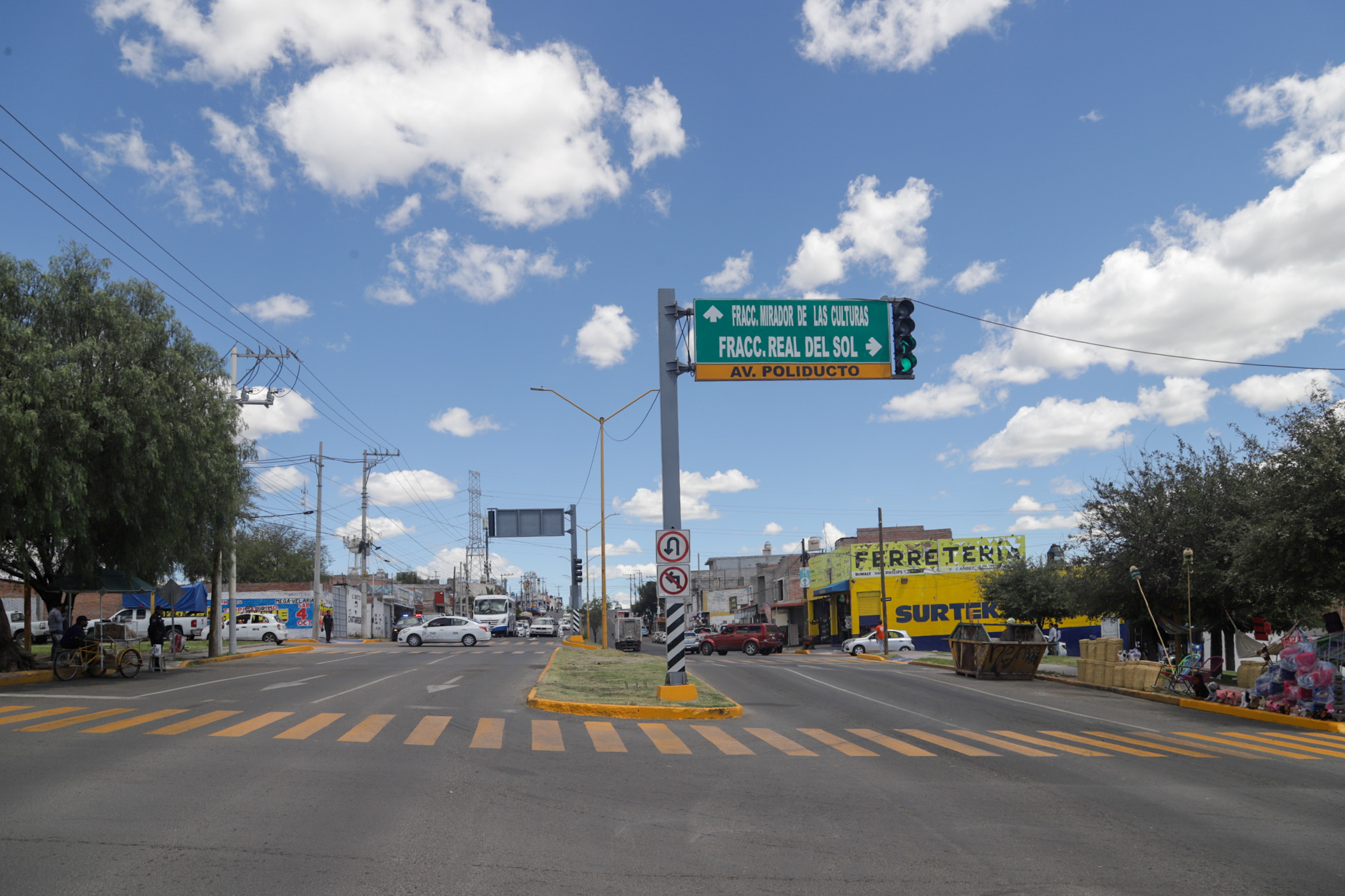 Habilita Municipio de Aguascalientes semáforo en Avenida Poliducto