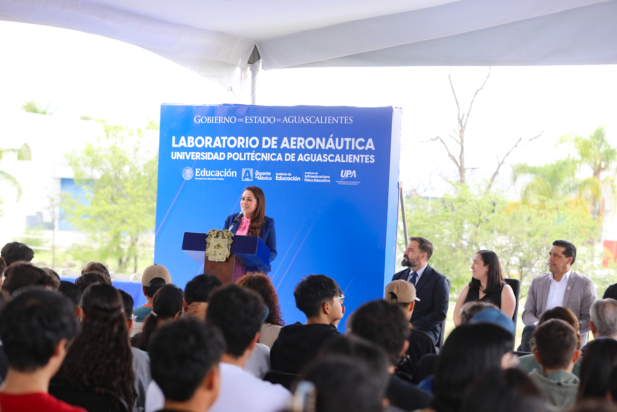 Tere Jiménez impulsa la educación de vanguardia con nuevo Laboratorio de Aeronáutica en la Universidad Politécnica de Aguascalientes