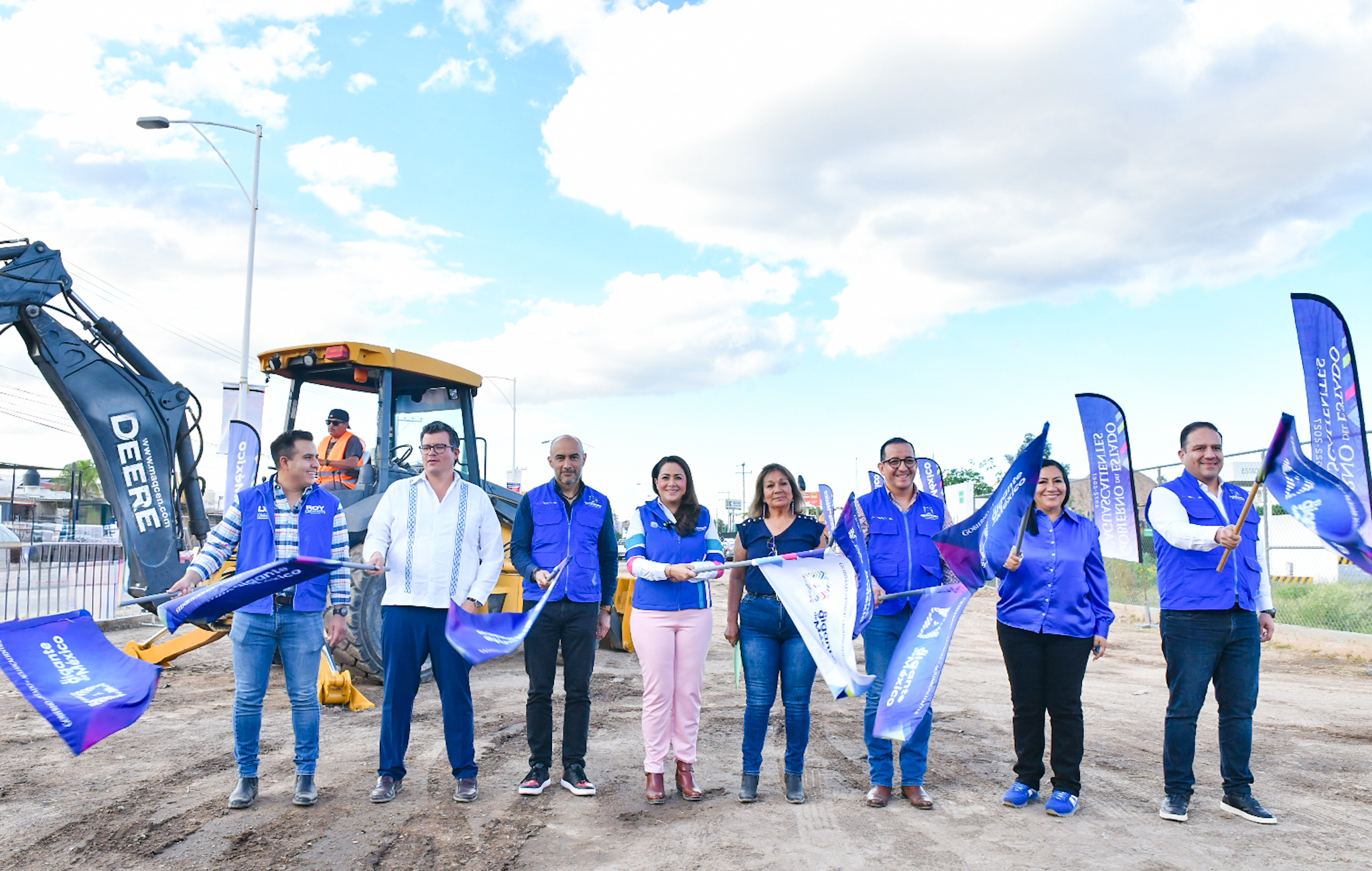 Con una inversión de 20 millones de pesos, Tere Jiménez inicia la rehabilitación con concreto hidráulico de Héroe Inmortal; contará con cuatro carriles