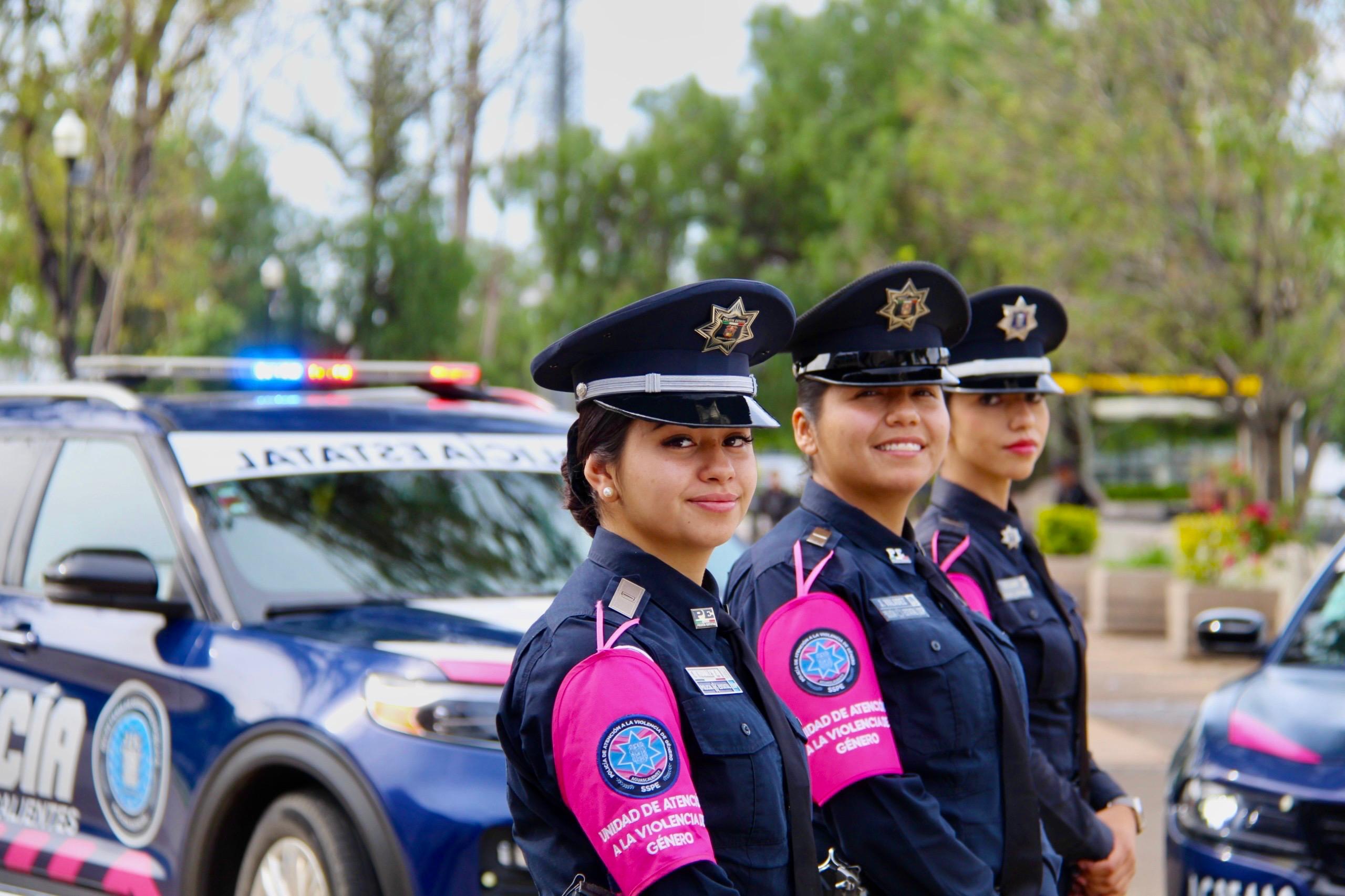 Con la Policía Rosa, Aguascalientes protege a sus mujeres, niñas y niños