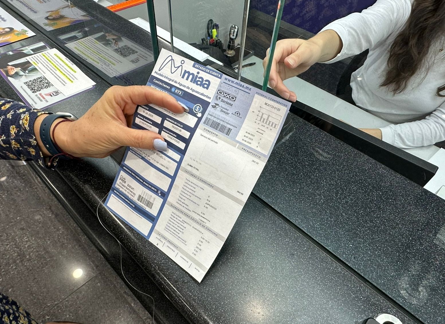 Facilita MIAA pago por servicio de agua potable a través de más instituciones bancarias