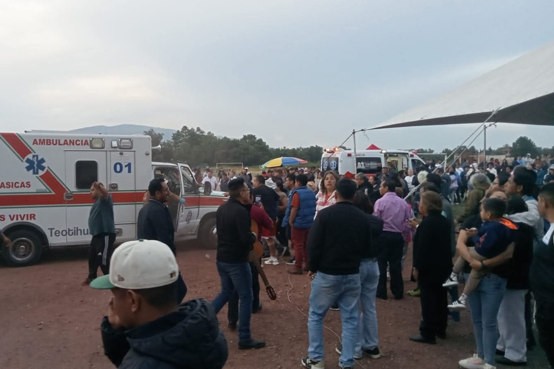Explosión de pirotecnia en Teotihuacán, Edomex, deja 28 lesionados