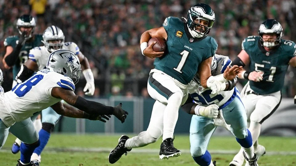 ¡Regresó la NFL! Los campeones Eagles arrancan con triunfo ante unos Cowboys que oponen gran resistencia