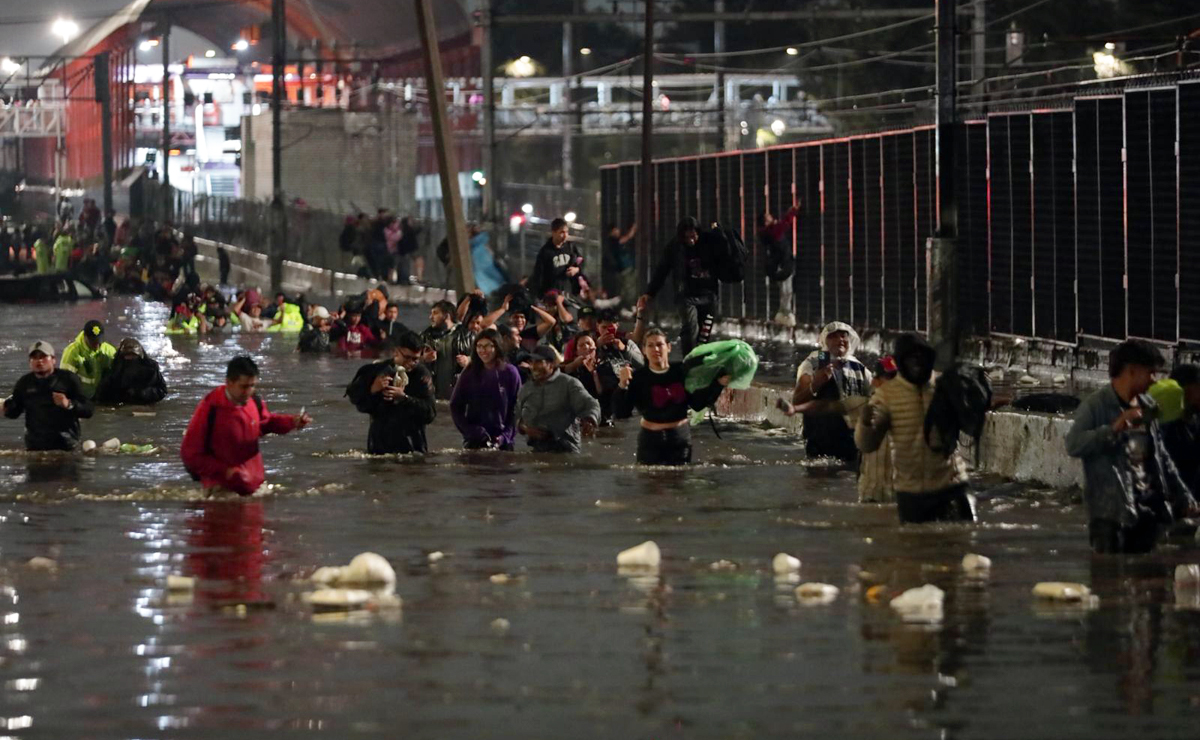 Lluvias colapsan el oriente de la CDMX; Iztapalapa tuvo récord de caída de agua