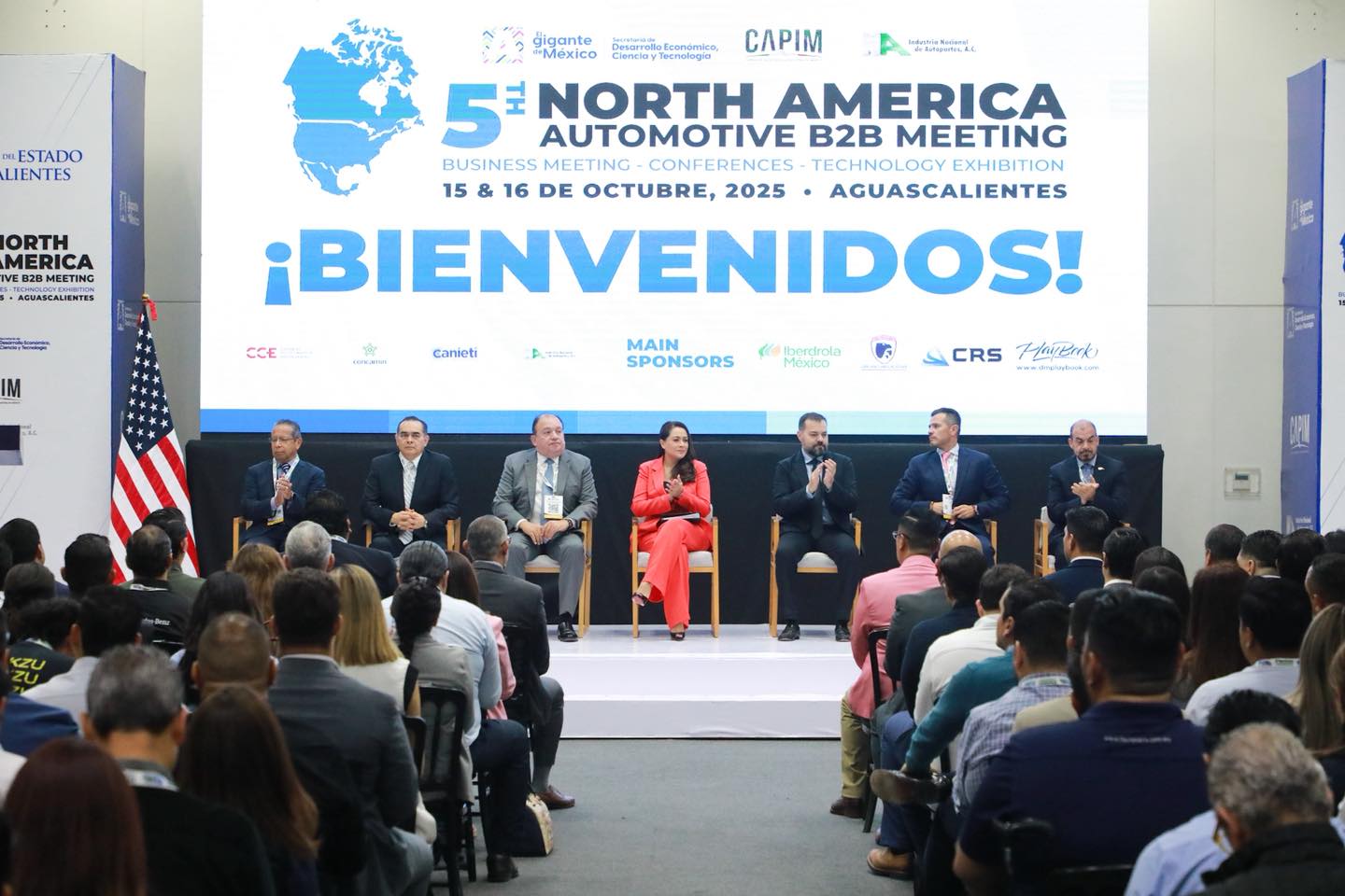 Inaugura Tere Jiménez el encuentro de negocios de la industria automotriz más grande de México y Norteamérica