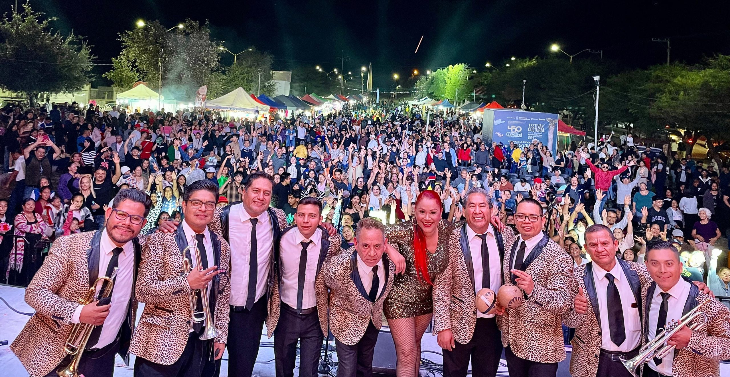 Gran cierre del Festival de Barrios 2025 con la presentación de la Sonora Dinamita