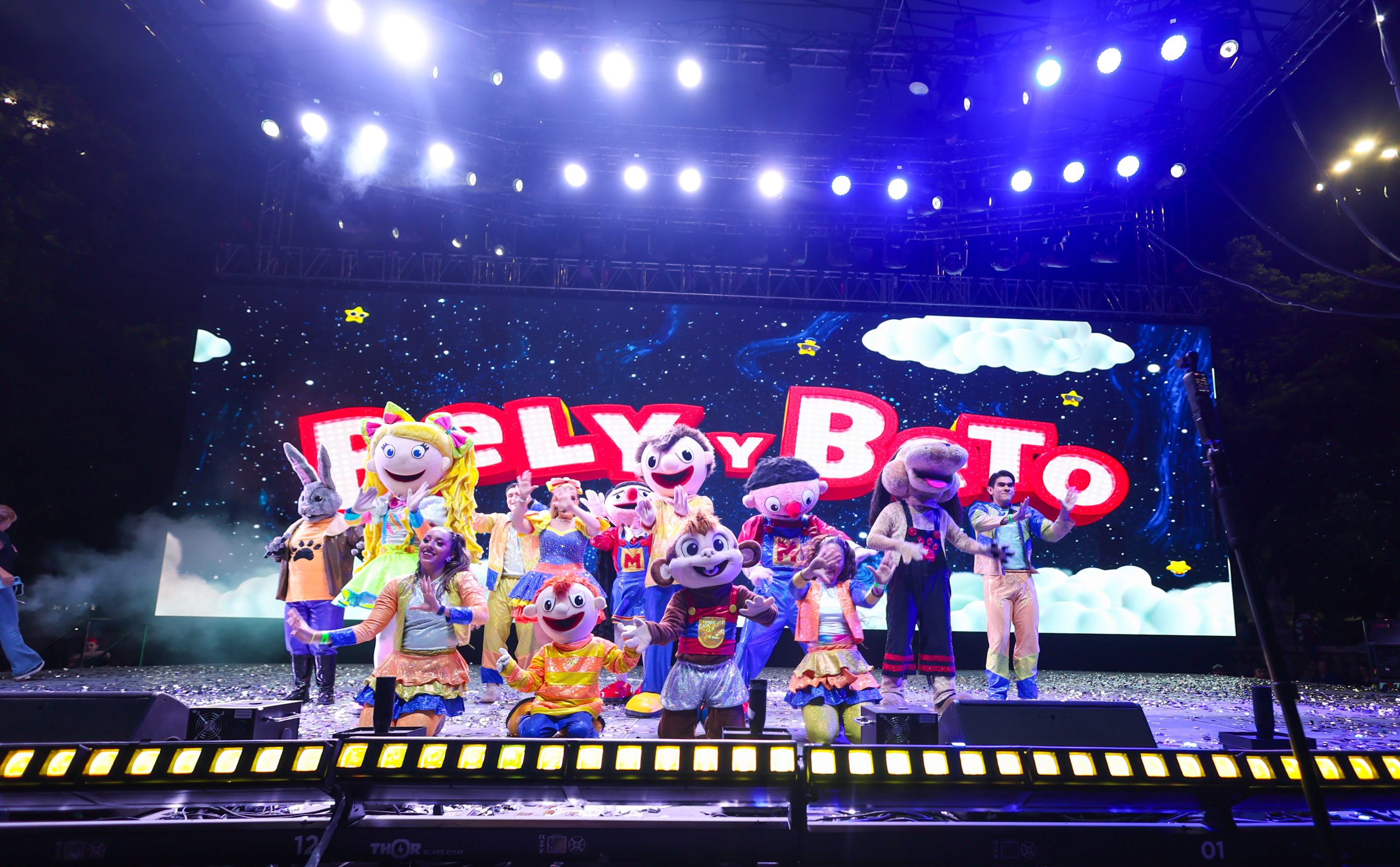 Más de 12 mil personas disfrutaron del espectáculo de Bely y Beto en el Festival de la Ciudad