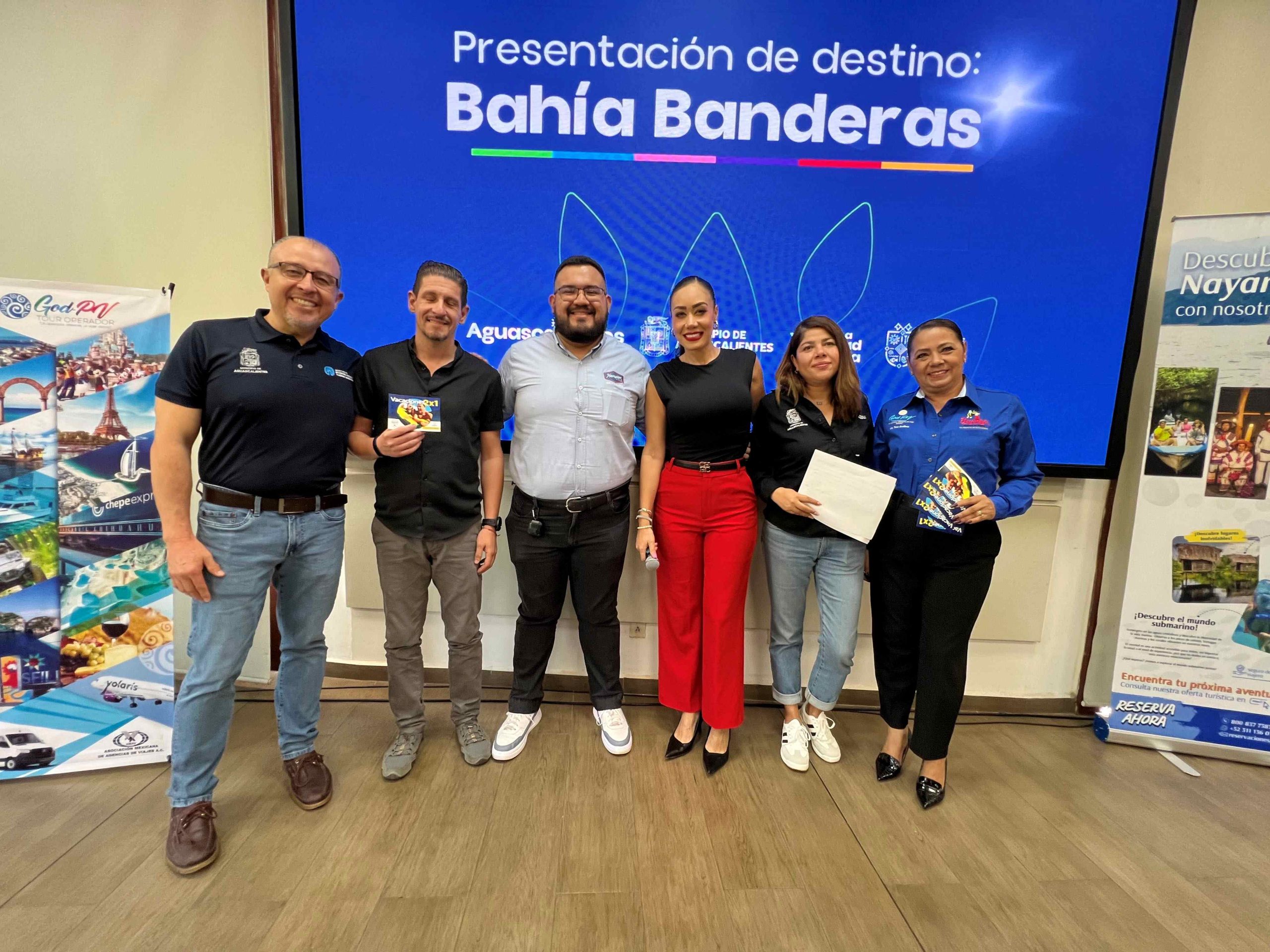 Presentación del destino Bahía Banderas en Aguascalientes, fortalece lazos turísticos entre ciudades hermanas