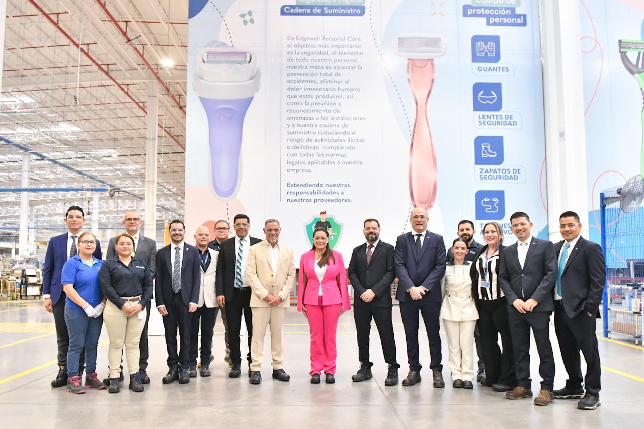 Con una inversión de 110 millones de dólares, Tere Jiménez inaugura nueva planta de la empresa norteamericana Edgewell
