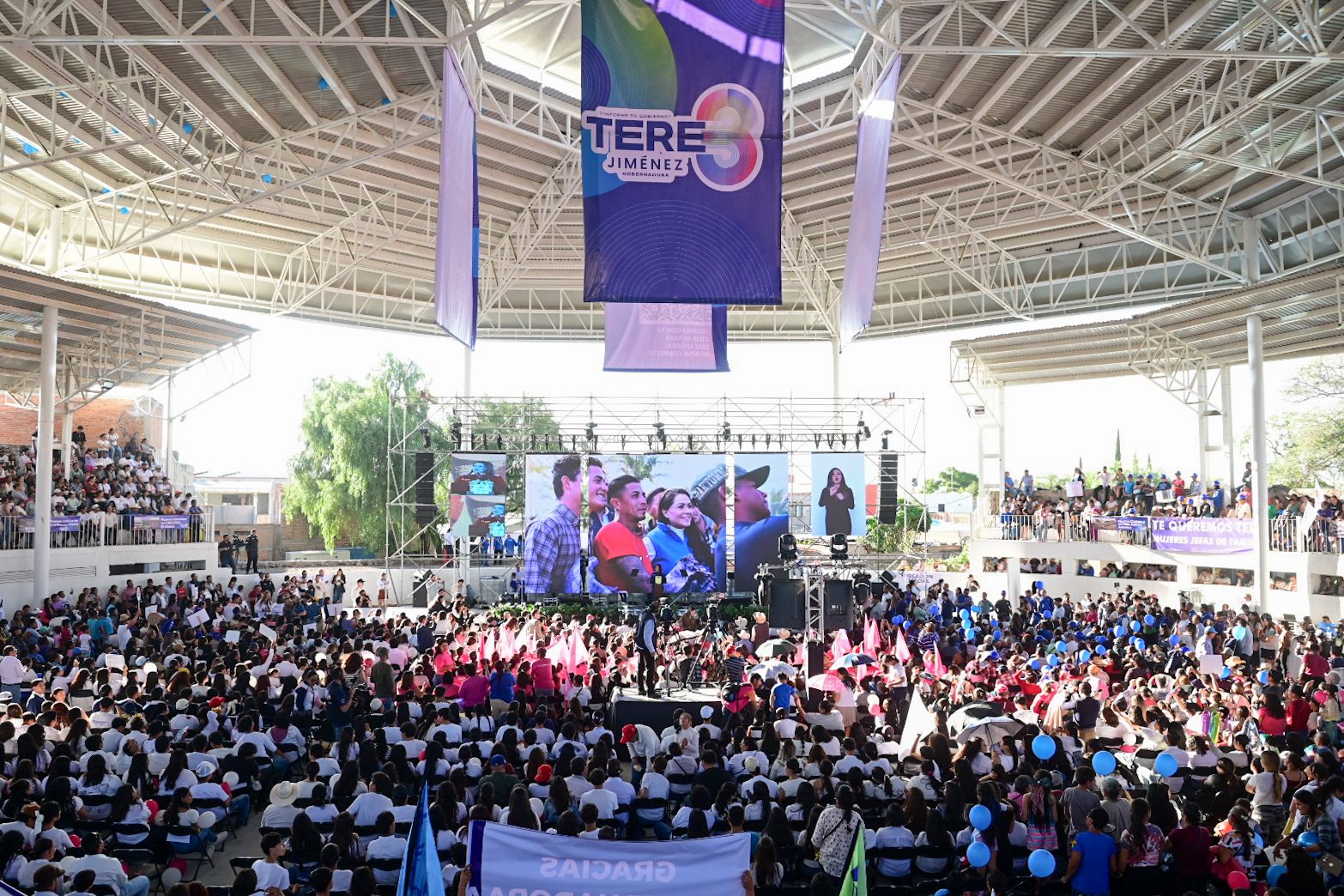 Refuerza Tere Jiménez su compromiso con el desarrollo de los municipios en Asientos y El Llano