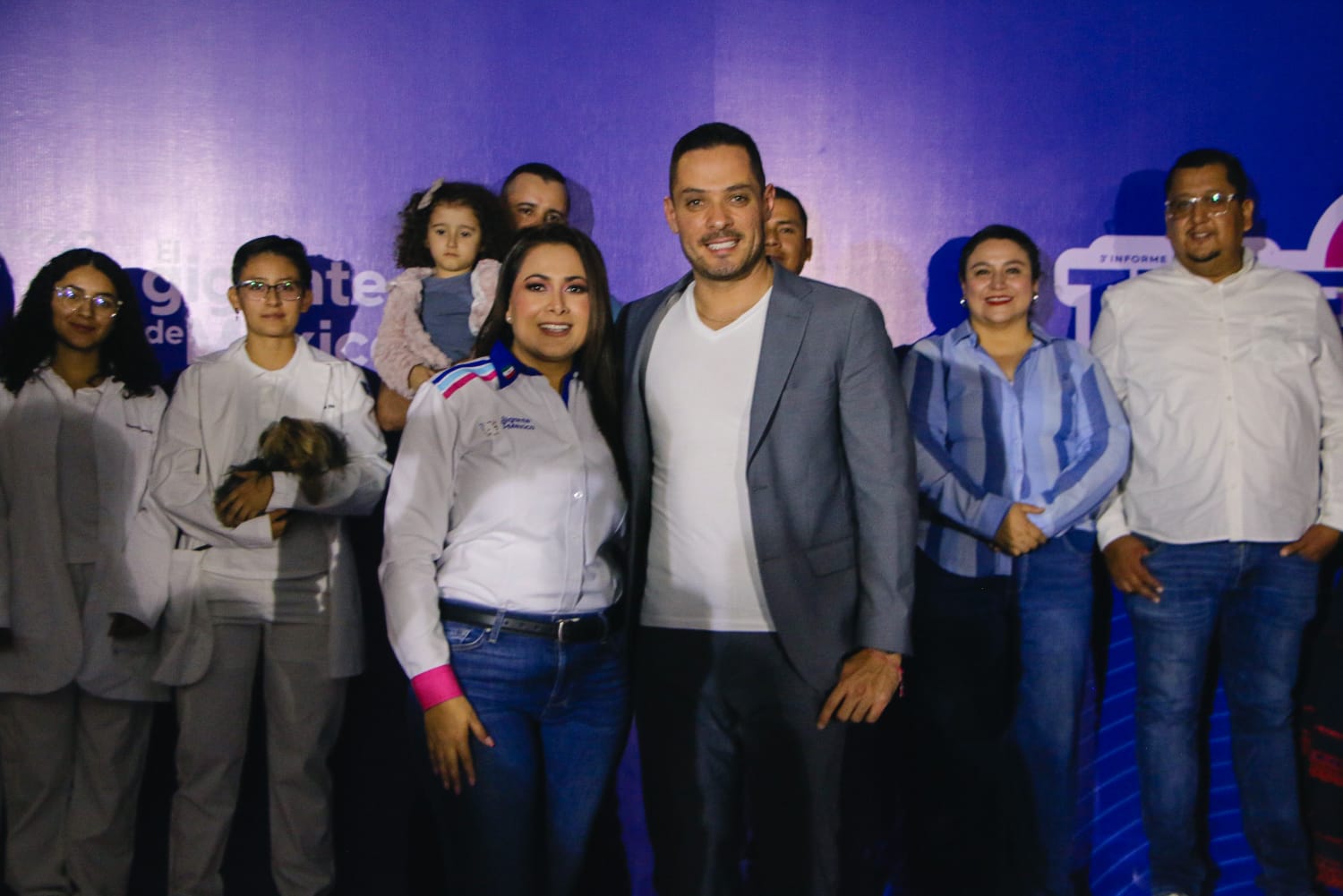 Cierra Tere Jiménez la difusión de su 3er Informe en Calvillo