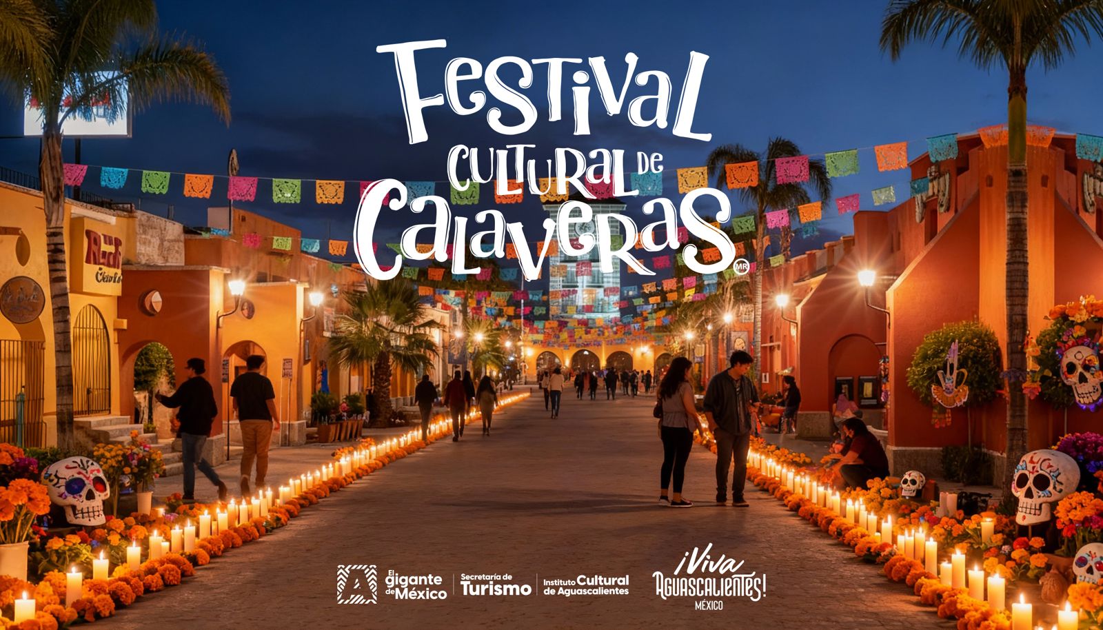 Festival Cultural de Calaveras  regresa con lo mejor del folclor mexicano,del 24 de octubre al 2 de noviembre