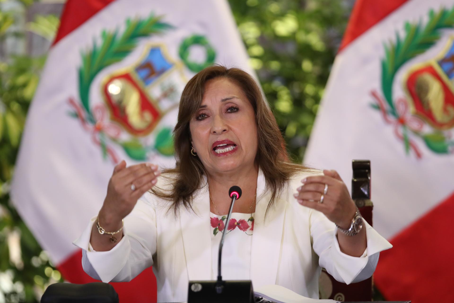 Destituyen a Dina Boluarte de la Presidencia de Perú