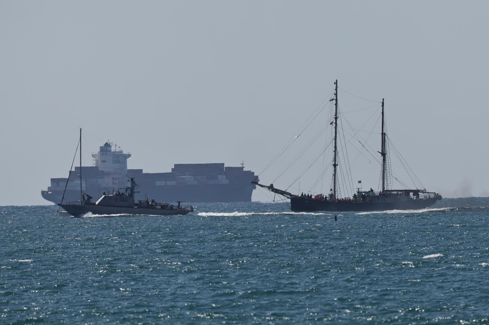 Israel afirma que ninguna embarcación de la flotilla Global Sumud entró a Gaza