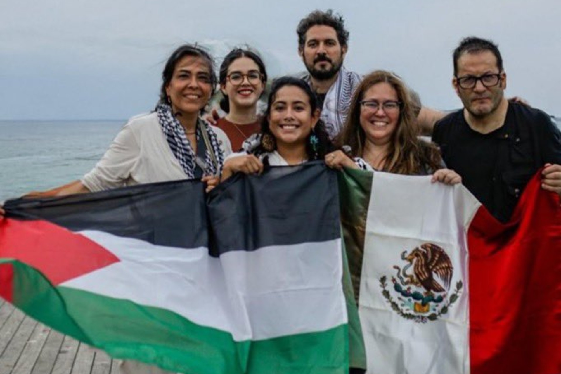 Mexicanos detenidos por Israel con la flotilla Sumud aceptan repatriación voluntaria