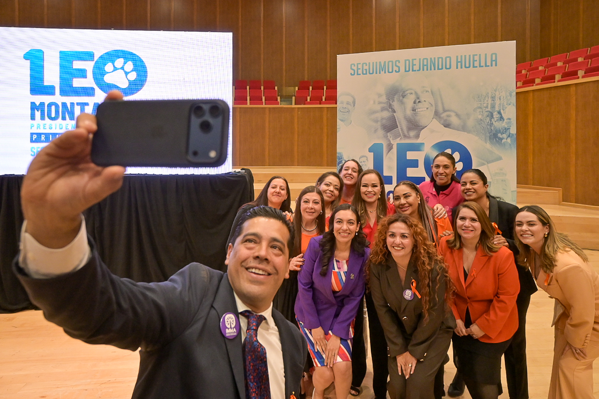 Trabajamos diariamente para erradicar la violencia en contra de las mujeres: Leo Montañez