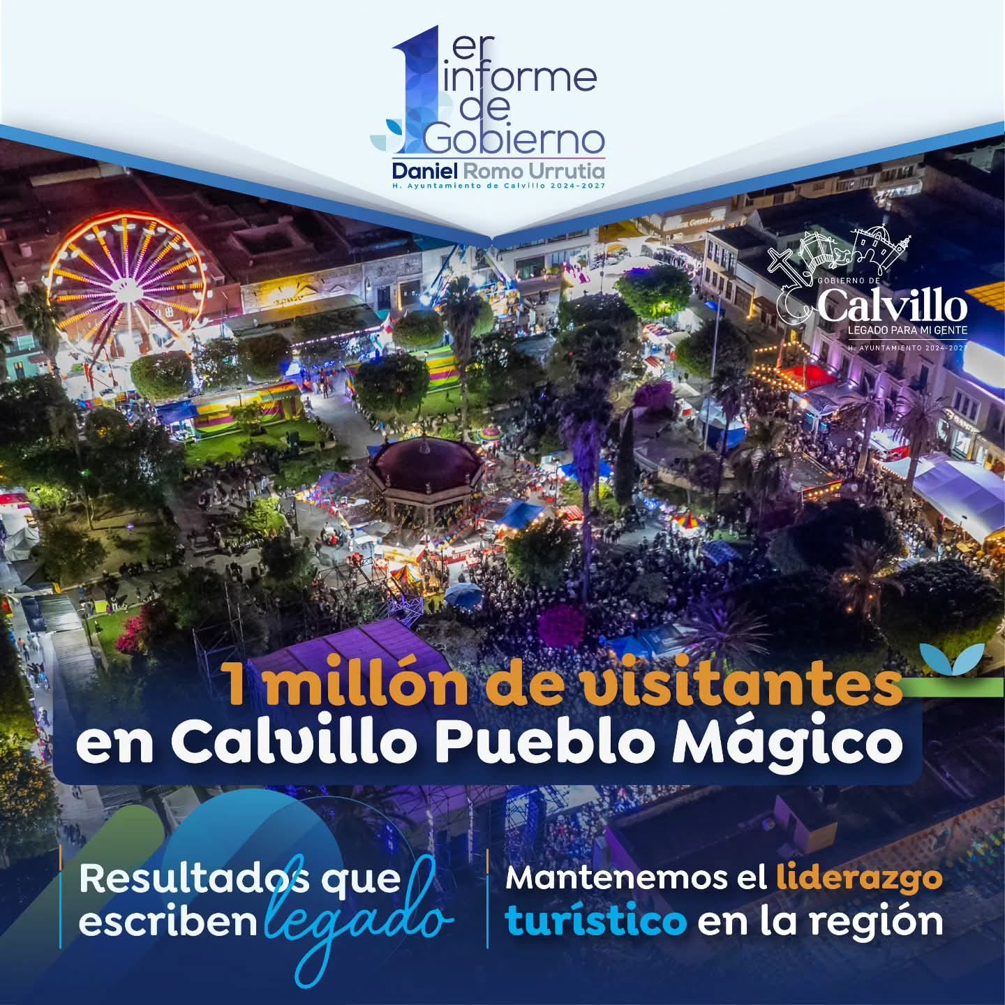Más de un millón de personas han visitado Calvillo