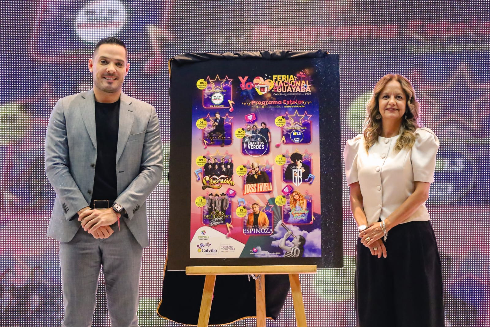 Artistas de talla nacional a la Feria de la Guayaba 2025