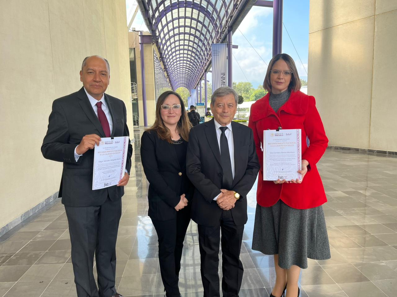 Aguascalientes cuenta con la mejor trabajadora social del país; por segunda ocasión recibió el Premio Nacional a la Calidad en Salud 2025