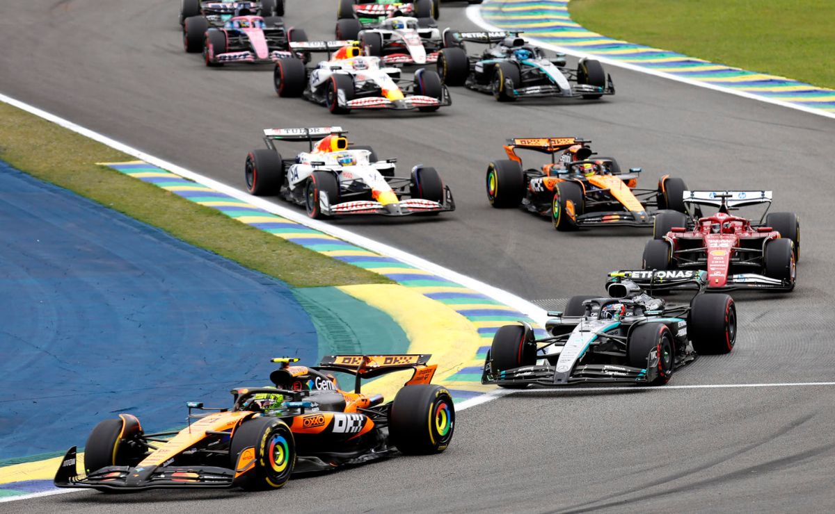 Lando Norris gana el GP de Brasil y refuerza su liderato