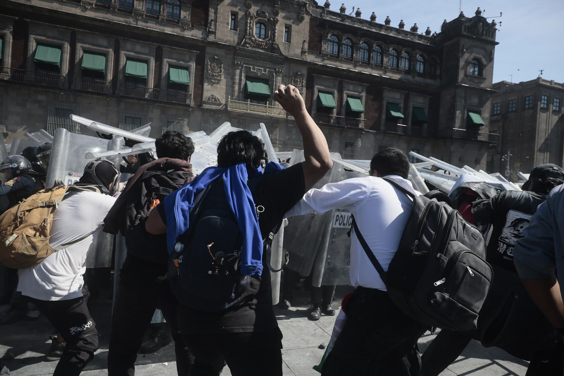 A proceso cinco detenidos por violencia en la Marcha de la ‘ Generación Z ‘
