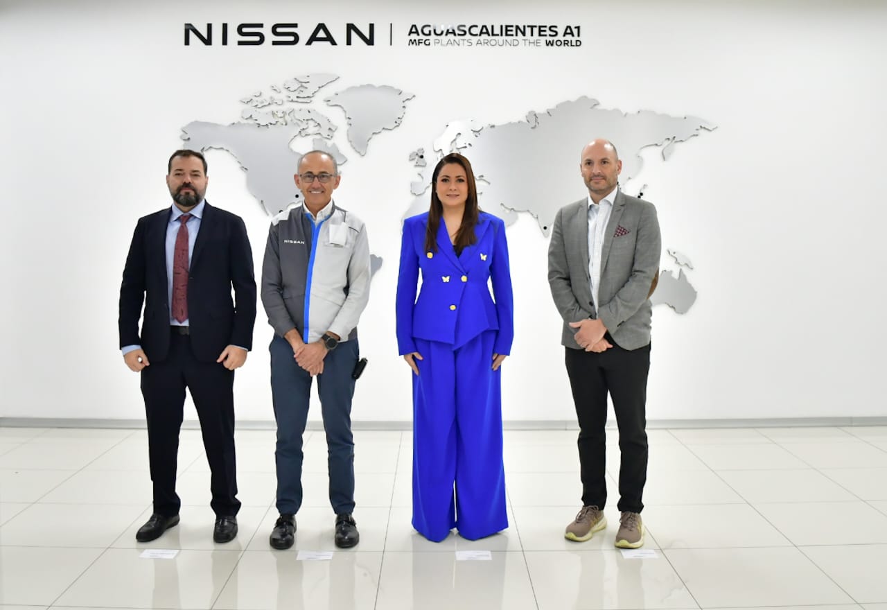 Tere Jiménez encabeza expansión de Nissan A1; se crearán mil 300 empleos directos y 4 mil indirectos