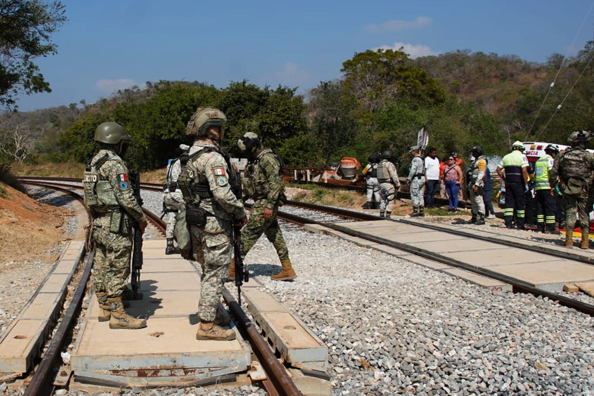 Segob revela lista de hospitalizados por descarrilamiento del Tren Interoceánico