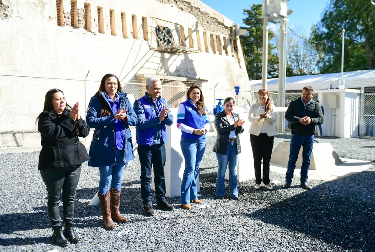 Con nuevo pozo, Tere Jiménez lleva agua potable a familias de la comunidad Emiliano Zapata en Pabellón de Arteaga