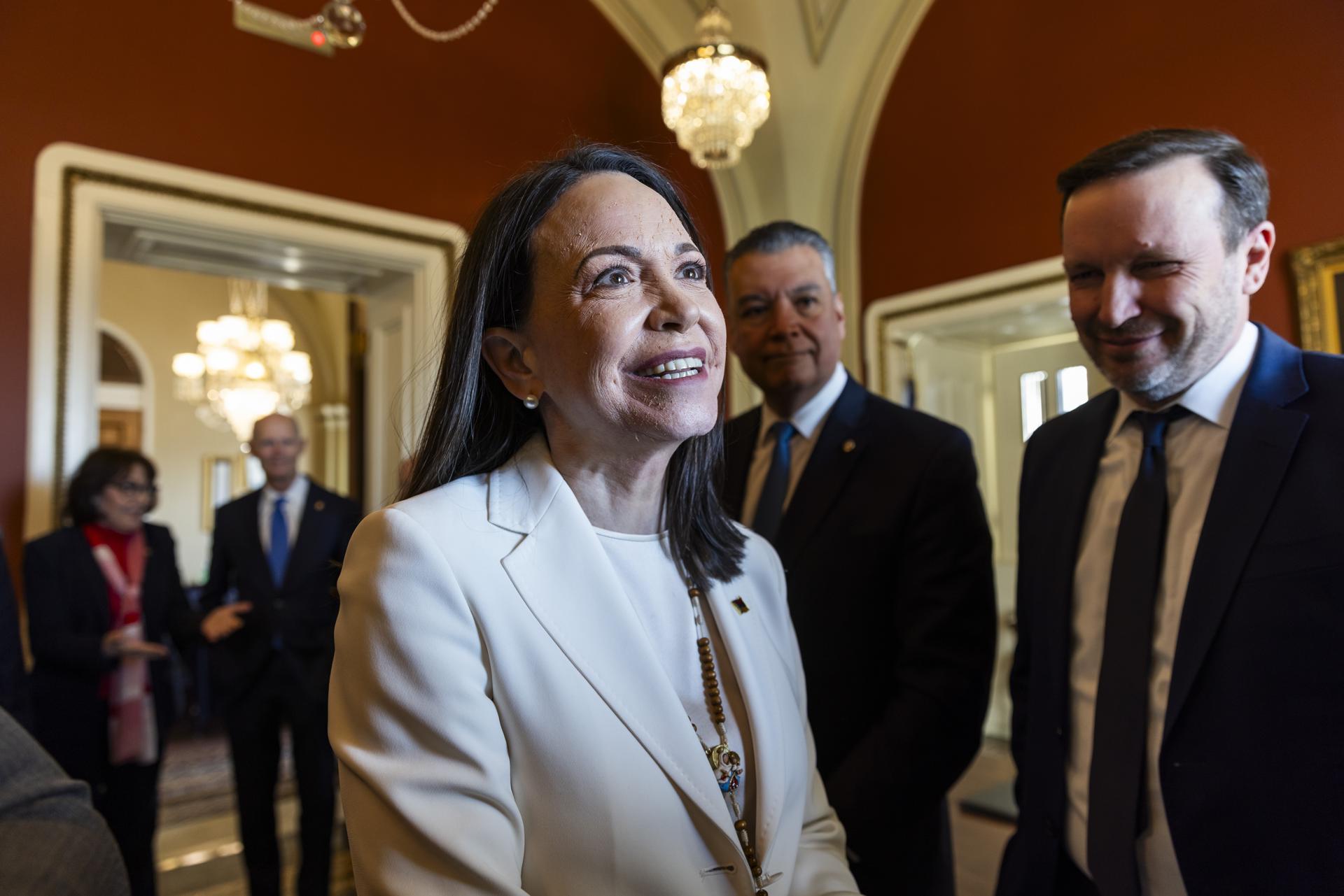 Maria Corina Machado: Trump está totalmente comprometido con libertad de los venezolanos