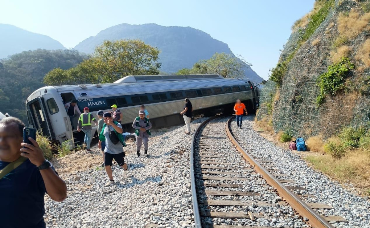 Detienen al maquinista del Tren Interoceánico que descarriló en Oaxaca