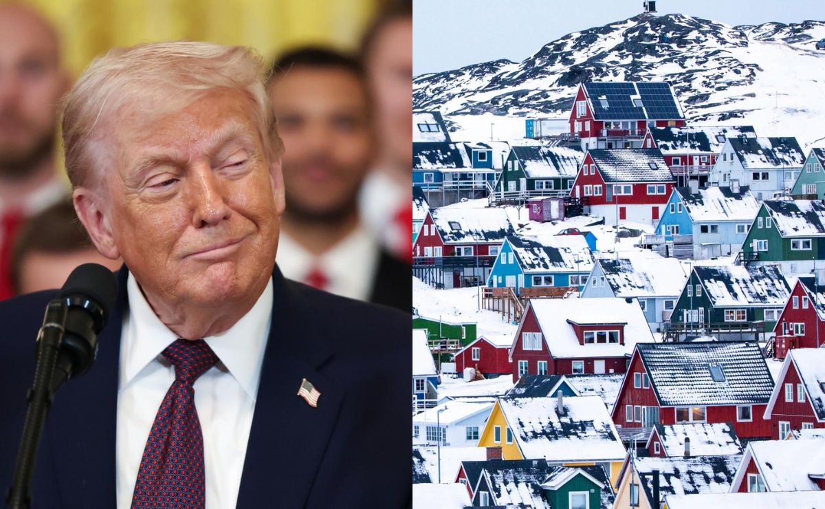 Trump usa la IA para simular su conquista de Groenlandia